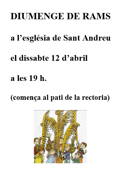 Celebració dels Rams